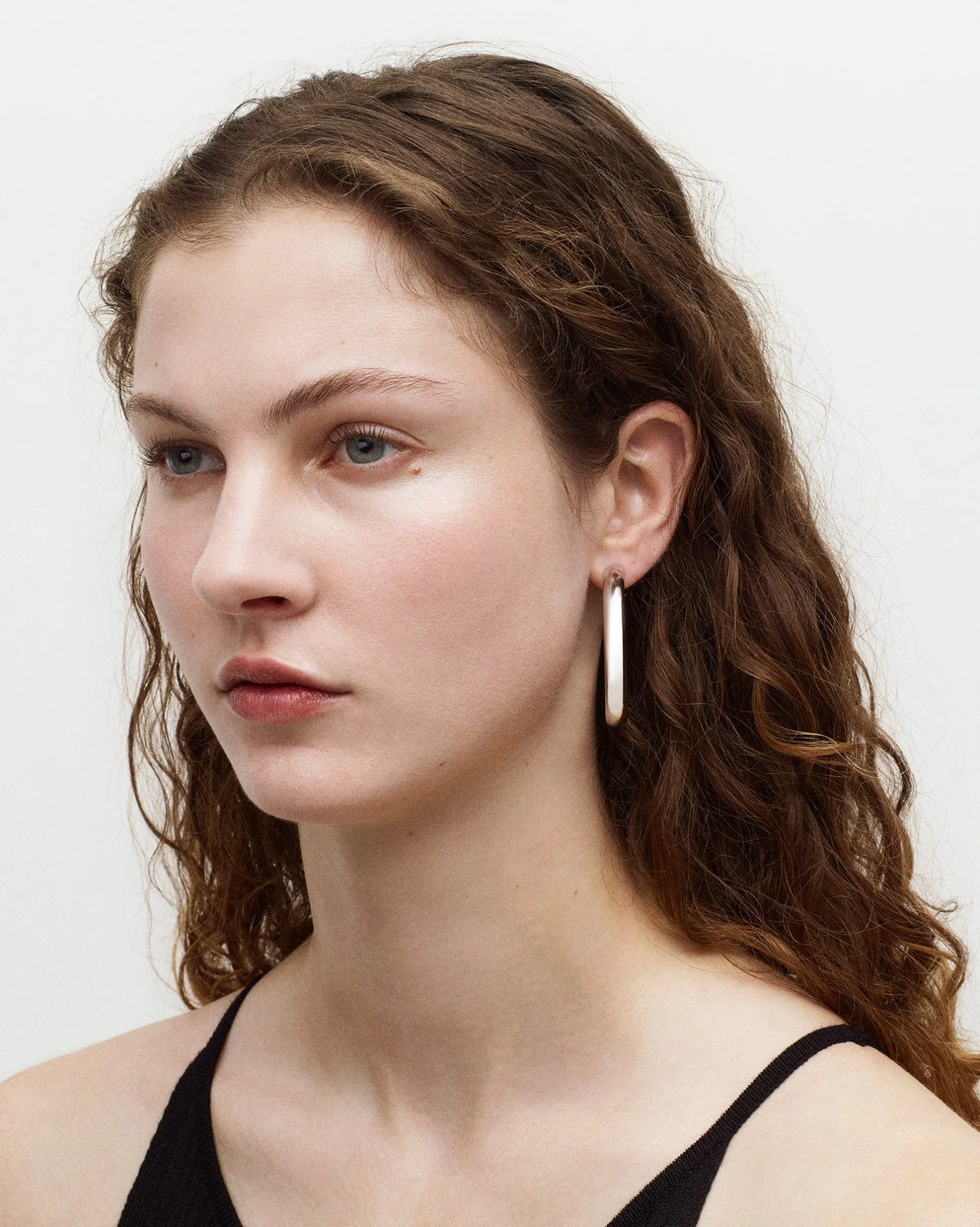 2" Perfect Hoops in Silver - Image 4