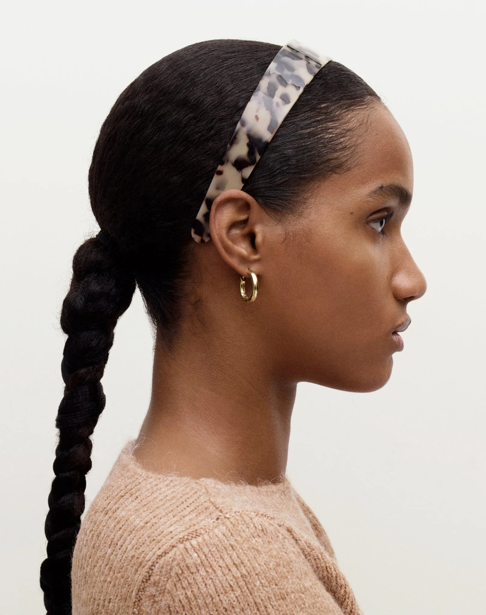 Petite Hoops in 3/4 Gold - Image 4